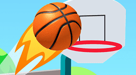 Bounce dunk basketball game