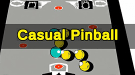 Casual Pin ball game